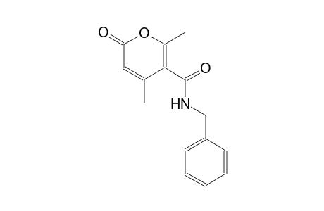 N-benzyl-4,6-dimethyl-2-oxo-2H-pyran-5-carboxamide