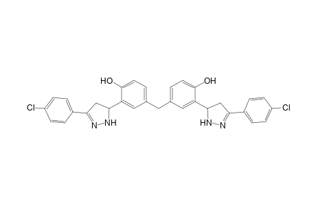 4,4'-Methylenebis[2-(3-(4-chlorophenyl)-4,5-dihydro-1Hpyrazol-5-yl)phenol]