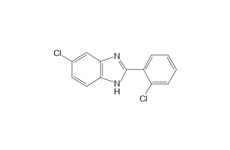 5(or 6)-CHLORO-2-(o-CHLOROPHENYL)BENZIMIDAZOLE