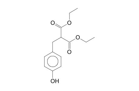 (p-hydroxybenzyl)malonic acid, diethyl ester