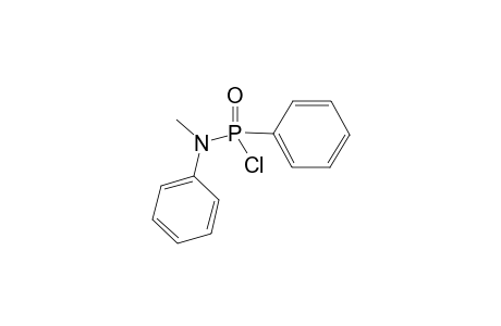 N-METHYL-N,P-DIPHENYLPHOSPHONAMIDIC-CHLORIDE