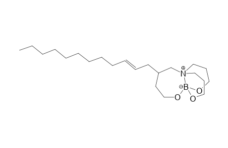 14-(dodec-2-en-1-yl)-2,10,11-trioxa-6-aza-1-borotricyclo-[4.4.5.0(16)]pentadecane