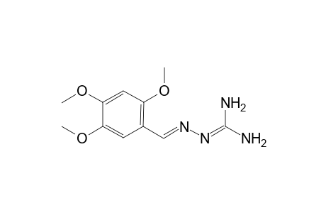 [(2,4,5-trimethoxybenzylidene)amino]guanidine, nitrate