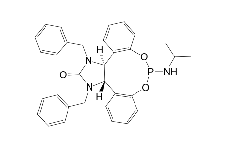 (3aS,14bS)-1,3-dibenzyl-9-(isopropylamino)-1,3,3a,14b-tetrahydro-2H-dibenzo[4,5:8,9][1,3,2]dioxaphosphonino[6,7-d]imidazol-2-one