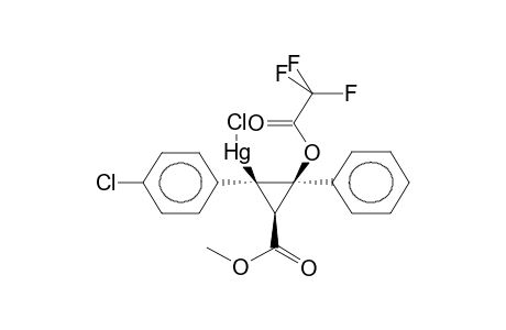 CIS,CIS-3-CHLOROMERCURO-2-TRIFLUOROACETOXY-TRANS,TRANS-2-PHENYL-3-(PARA-CHLOROPHENYL)CYCLOPROPANCARBOXYLIC ACID, METHYL ESTER