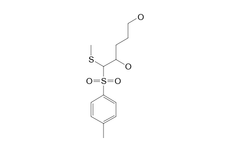 5-(METHYLTHIO)-5-[(PARA-TOLYL)-SULFONYL]-1,4-PENTANEDIOL;MAJOR-DIASTEREOISOMER