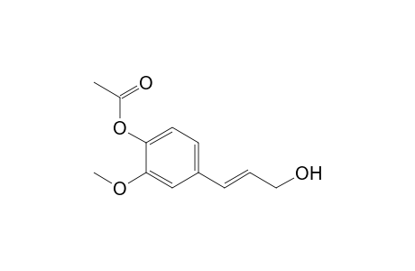 Acetic acid 4-((E)-3-hydroxy-propenyl)-2-methoxy-phenyl ester