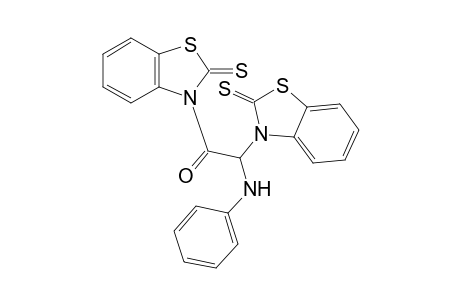 2-(Phenylamino)-1,2-bis(2-thioxobenzo[d]thiazol-3(2H)-yl)ethanone