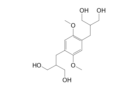 2,2'-[(2,5-dimethoxy-p-phenylene)dimethylene]di-1,3-propanediol