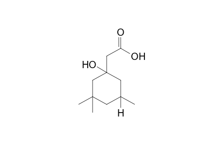 1-hydroxy-3,3,5-trimethylcyclohexaneacetic acid