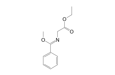 ETHYL-N-[METHOXY-(PHENYL)-METHYLIDENE]-GLYCINATE