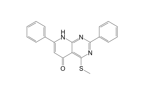 4-(Methylthio)-2,7-diphenyl-8H-pyrido[2,3-d]pyrimidin-5-one