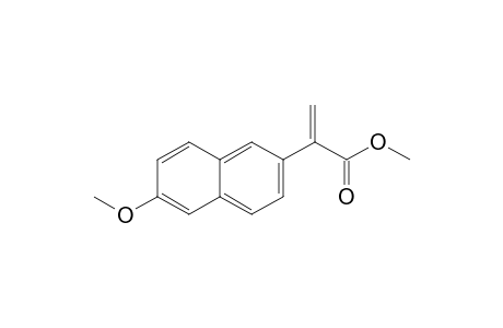 2-(6-Methoxy-2-naphthalenyl)-2-propenoic acid methyl ester