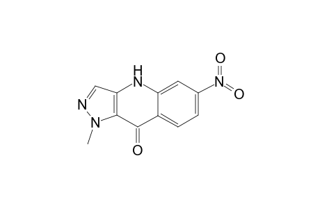 Pyrazolo[4,3-b]quinolin-9(4H)-one, 1-methyl-6-nitro-