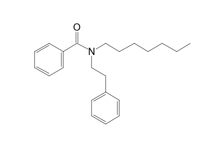 Benzamide, N-(2-phenylethyl)-N-heptyl-