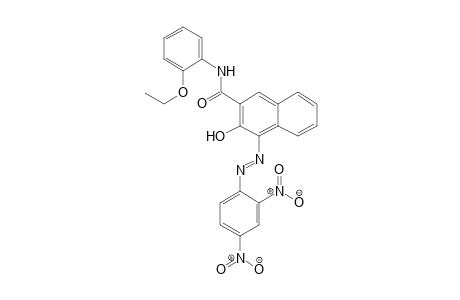 2,4-Dinitroaniline -> 2-hydroxynaphthoic arylide-2-ethoxyanilide