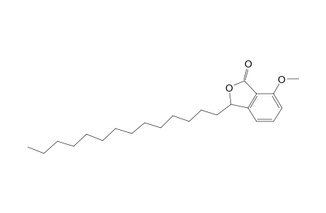 7-Methoxy-3-tetradecanyl-2-oxaindan-1-one