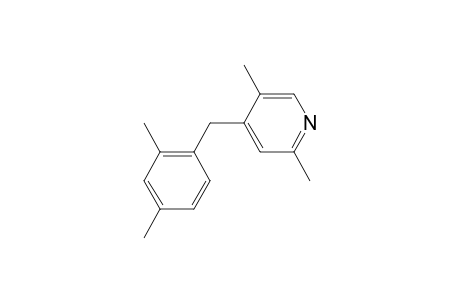 4-(2,4-Dimethylbenzyl)-2,5-dimethylpyridine