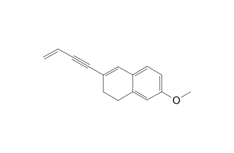 3-(3'-BUTEN-1'-YNYL)-7-METHOXY-1,2-DIHYDRONAPHTHALENE