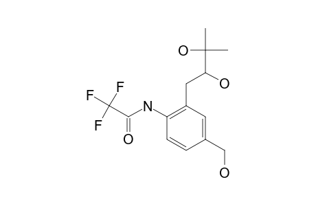 2'-(2'',3''-DIHYDROXY-3''-METHYLBUTYL)-4'-(HYDROXYMETHYL)-TRIFLUORACETANILIDE;ISOMER-#1