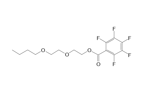 2-(2-Butoxyethoxy)ethyl 2,3,4,5,6-pentafluorobenzoate