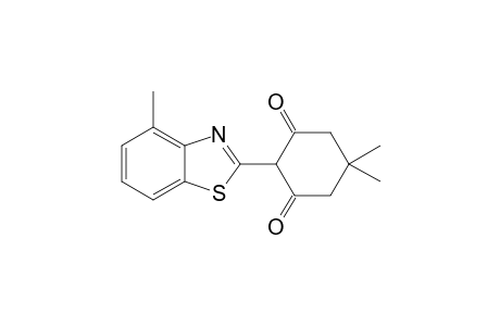 5,5-Dimethyl-2-(4-methyl-1,3-benzothiazol-2-yl)-1,3-cyclohexanedione