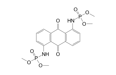 N,N'-1,5-anthraquinonylenediphosphoramidic acid, tetramethyl ester