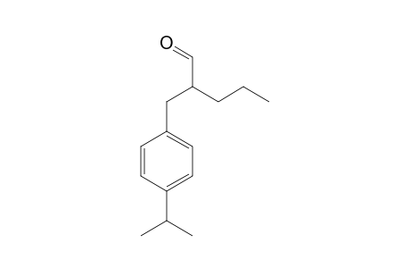 4-Isopropyl-A-propylbenzenepropanal