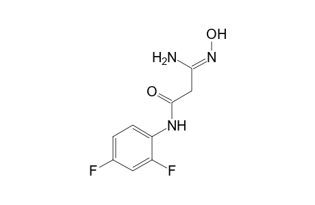 2',4'-difluoromalonanilidoamidoxime