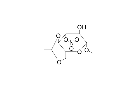 METHYL 4,6-O-ETHYLIDENE-beta-D-GLUCOPYRANOSIDE, 3-NITRATE