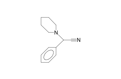 1-Piperidineacetonitrile, .alpha.-phenyl-