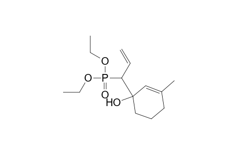 Diethyl 1-(1-Hydroxy-3-methylcyclohex-2-enyl)prop-2-enylphosphonate