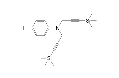 4-iodo-N,N-bis(3-trimethylsilylprop-2-ynyl)aniline