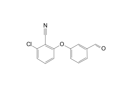 2-Chloro-6-(3-formylphenoxy)benzonitrile