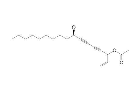 8-HYDROXYHEPTYDECA-1-ENE-4,6-DIYN-3-YL_ETHANOATE