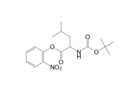 N-carboxy-L-leucine, N-tert-butyl o-nitrophenyl ester