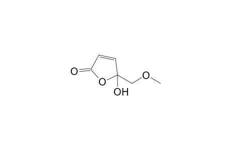 5-(methoxymethyl)-5-oxidanyl-furan-2-one