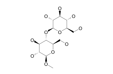 METHYL-BETA-MALTOSIDE;METHYL-O-BETA-D-GLUCOPYRANOSYL-(1->4)-BETA-D-GLUCOPYRANOSIDE