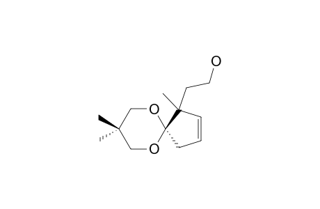 1,8,8-Trimethyl-6,10-dioxaspiro-[4.5]-dec-2-ene-1-ethanol