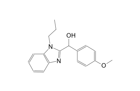 (4-methoxyphenyl)(1-propyl-1H-benzimidazol-2-yl)methanol