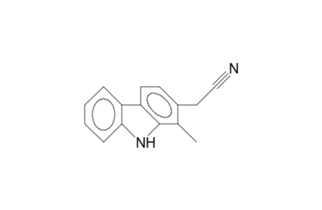 2-(1-methyl-9H-carbazol-2-yl)acetonitrile