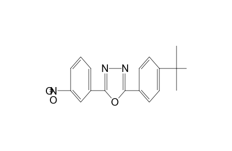 2-(p-tert-butylphenyl)-5-(m-nitrophenyl)-1,3,4-oxadiazole