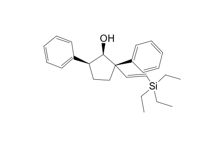 (1R*,2S*,5S*,E)-2,5-Diphenyl-2-(2-triethylsilylethenyl)-1-cyclopentanol