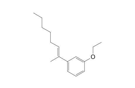 (E)-1-ethoxy-3-(oct-2-en-2-yl)benzene