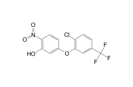 Phenol, 5-(2-chloro-5-trifluoromethylphenoxy)-2-nitro-