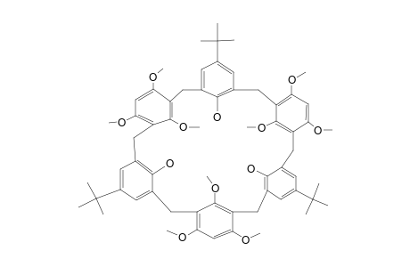 11,23,35-TRI-TERT.-BUTYL-37,39,41-TRIHYDROXY-4,6,16,18,28,30,38,40,42-NONAMETHOXY-CALIX-[6]-ARENE