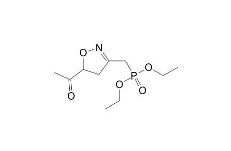 5-Acetyl-3-(diethoxyphosphoryl)methyl-2-isoxazoline