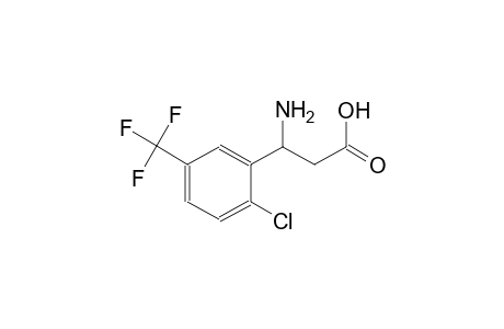 3-Amino-3-(2-chloro-5-trifluoromethyl-phenyl)-propionic acid