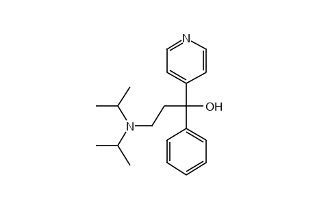 alpha-[2-(DIISOPROPYLAMINO)ETHYL]-alpha-PHENYL-4-PYRIDINEMETHANOL