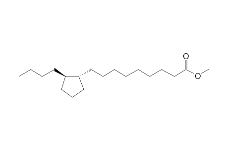 Methyl trans-9-(2-butylcyclopentyl)nonanoate